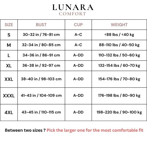 Sizing guide
